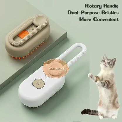 Steam Pet Grooming Brush 